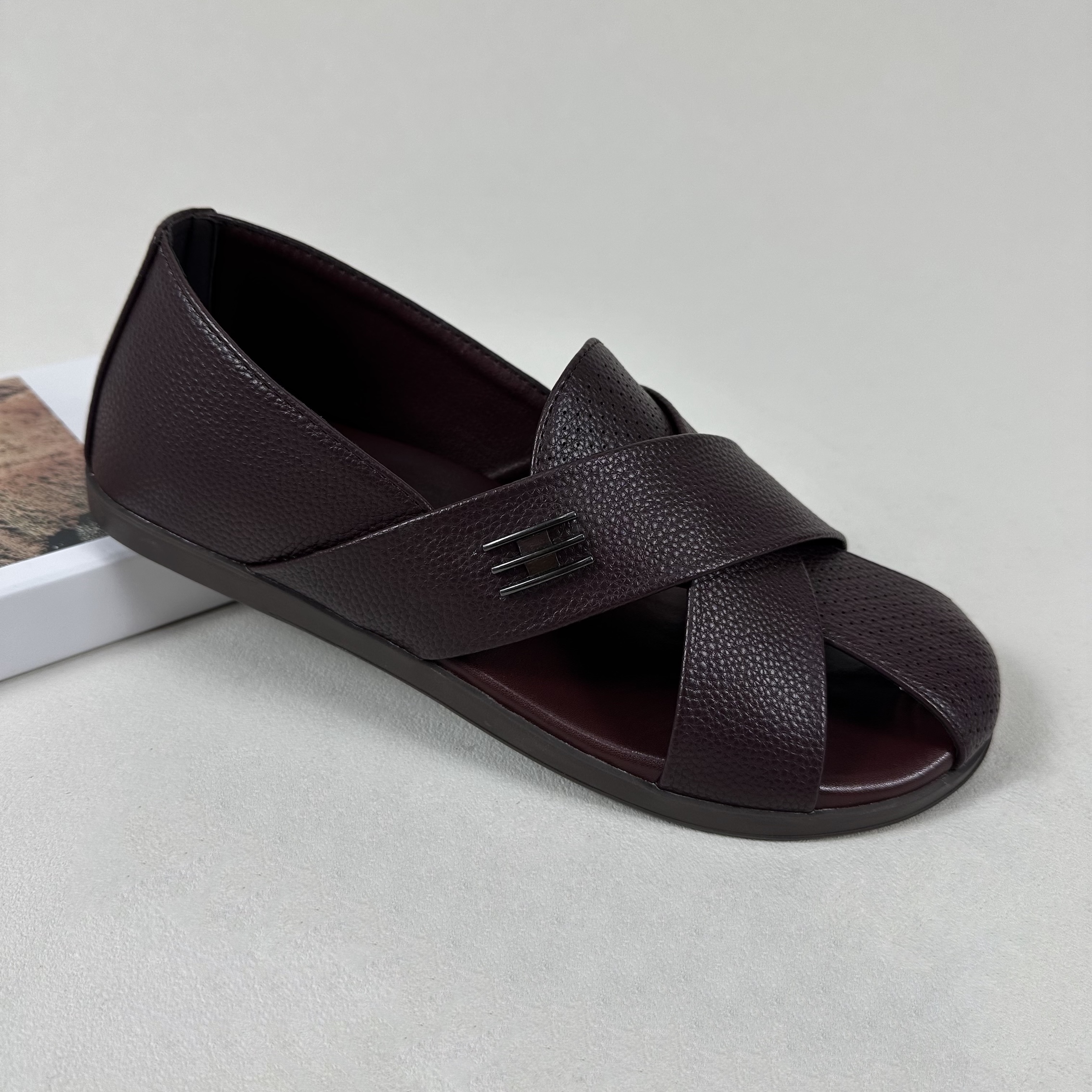 Men's PU Leather Classic Sandals